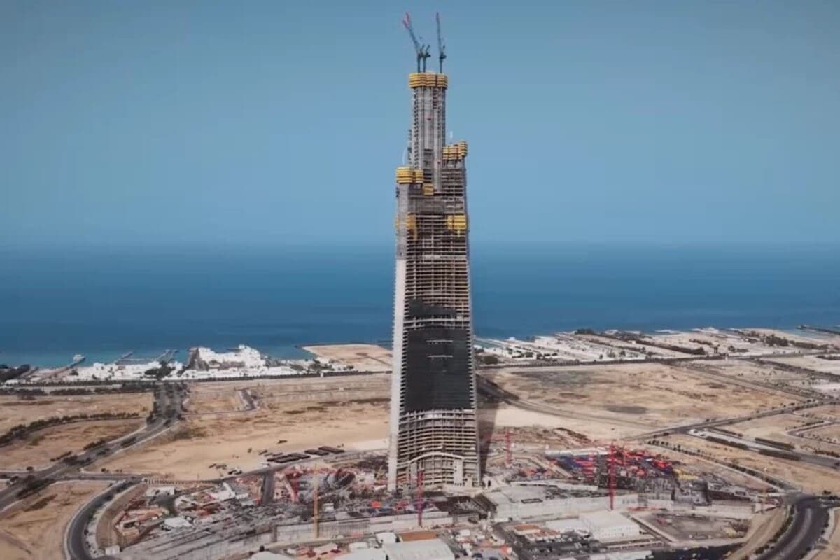 Jeddah Tower 103-qavatga yetdi