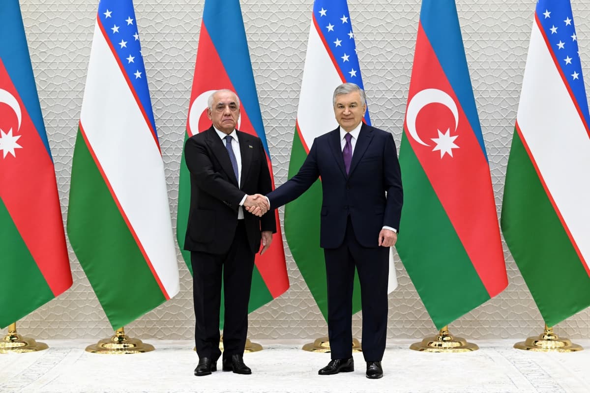 Shavkat Mirziyoyev Ozarboyjon bosh vaziri bilan hamkorlik masalalarini muhokama qildi