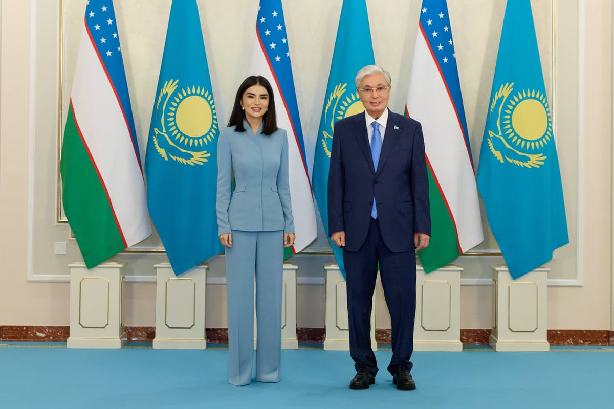Saida Mirziyoyeva Qozog‘iston prezidenti bilan uchrashuv o‘tkazdi