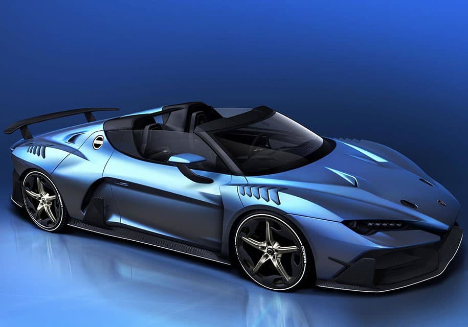 Italdesign 2,4 mln dollarlik superkarni ko‘rsatdi