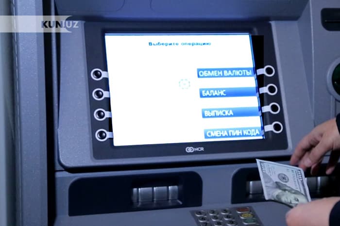 Valyuta ayirboshlash amaliyotini endi bankomatlarda ham bajarish mumkin (Video)