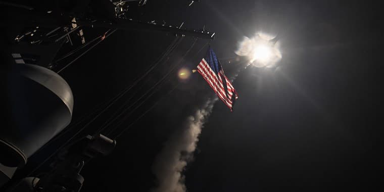 AQSh Suriyaga raketa hujumi boshlanganini rasman e'lon qildi