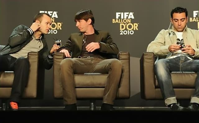 France Football «Oltin to‘p»ni Messi olgani uchun Inestadan uzr so‘radi