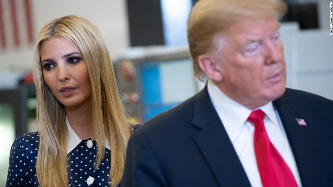 Ivanka Tramp BMTdagi doimiy vakil lavozimidan bosh tortdi