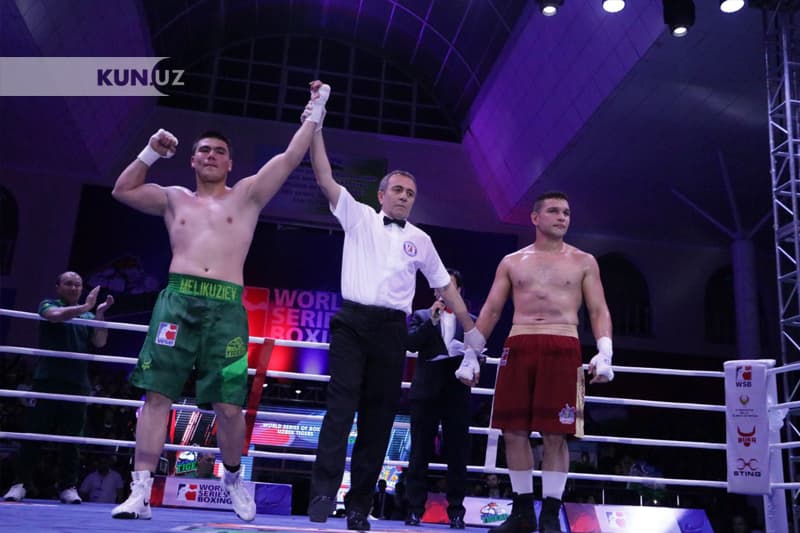 Bektemir Meliqo‘ziyev raqibini nokaut qildi. Uzbek Tigers muddatidan oldin g‘alabaga erishdi