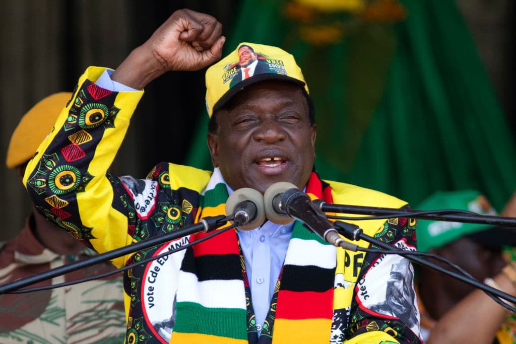 Zimbabvening amaldagi prezidenti saylovda g‘alaba qozondi