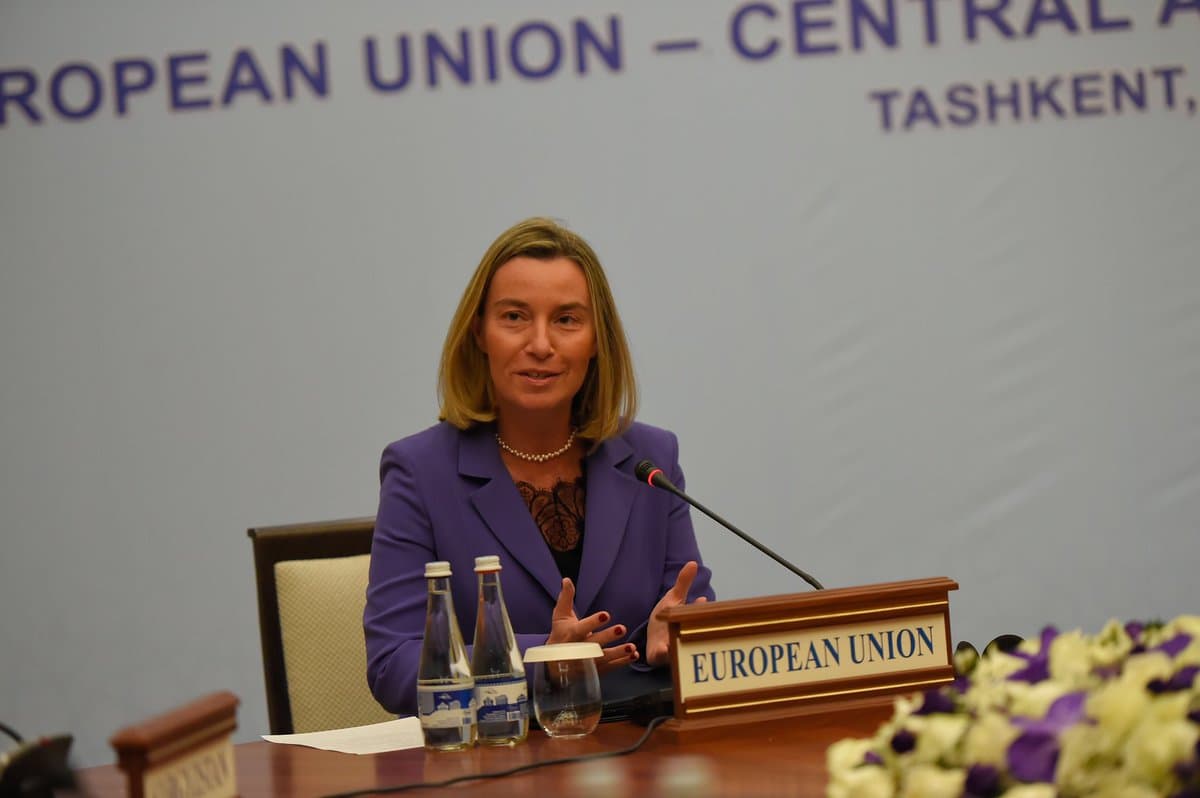 Federika Mogerini Toshkentda