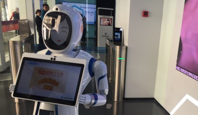 Shanxayda robotlar tomonidan boshqariluvchi bank bo‘limi ochildi
