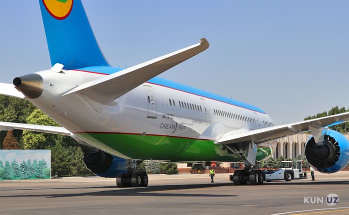2019 yilda 2 ta yangi Boeing 787 Dreamliner samolyoti xarid qilinadi