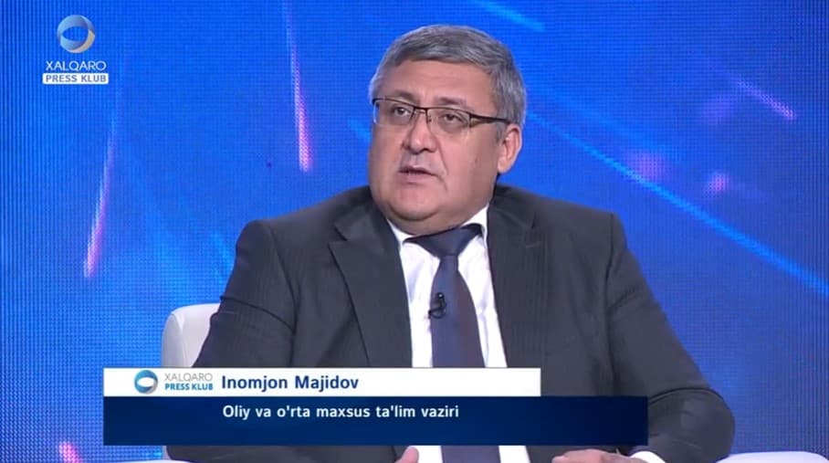 Oliy va o‘rta maxsus ta'lim vaziri: test sinovlari oliy ta'lim muassasasi ishtirokisiz o‘tkaziladi