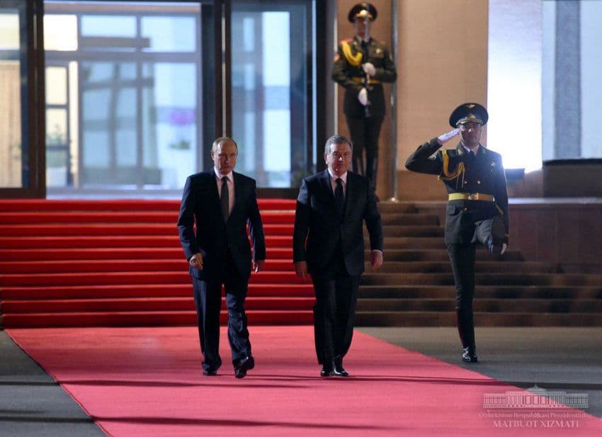 Rossiya prezidentining O‘zbekistonga davlat tashrifi yakunlandi