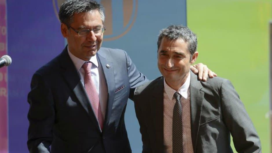 «Barselona» prezidenti: «Bu mavsum hech qanday sovrin yutmasak ham, Valverde qoladi»