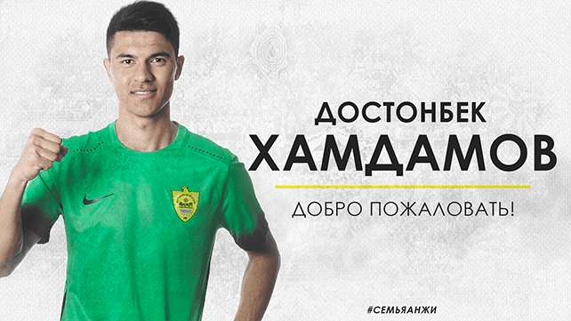 «Anji» Dostonbek Hamdamov transferini e'lon qildi