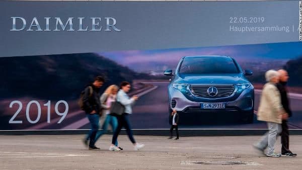 Daimler dizel mojarosi sababli 870 mln yevro jarima to‘laydi