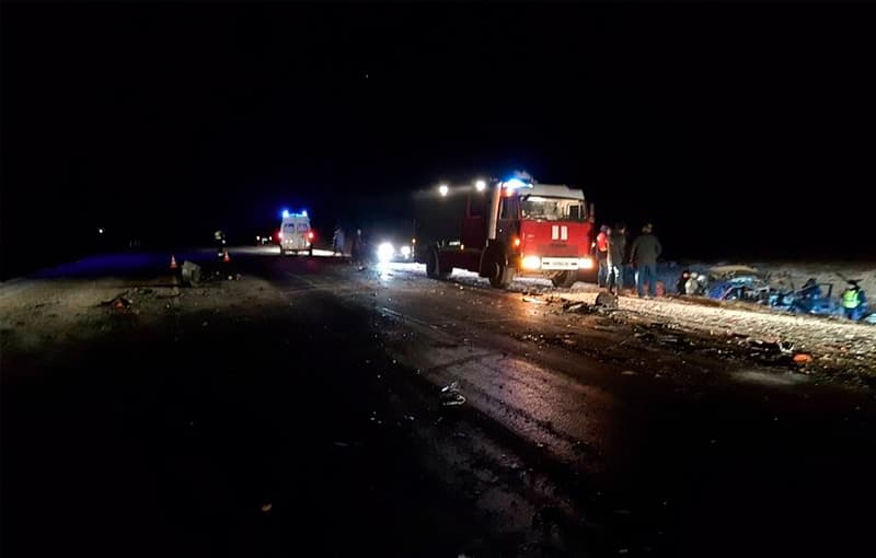 Четверо граждан Узбекистана погибли в ДТП в Оренбургской области