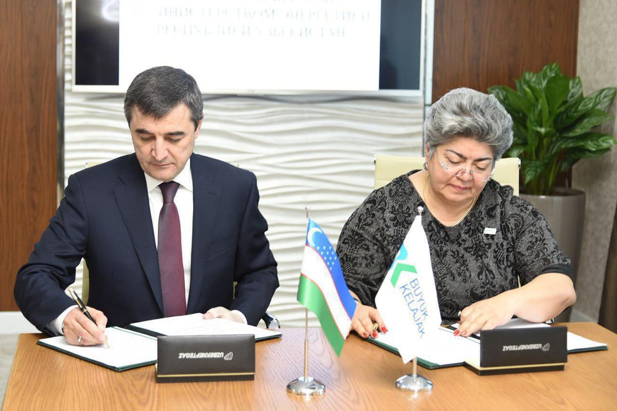 Energetika vazirligi va "Buyuk kelajak" o‘rtasida memorandum imzolandi