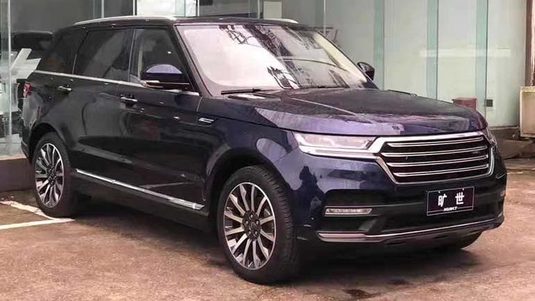 Xitoyda Range Rover’ning 10 marta arzon turuvchi nusxasi yaratildi