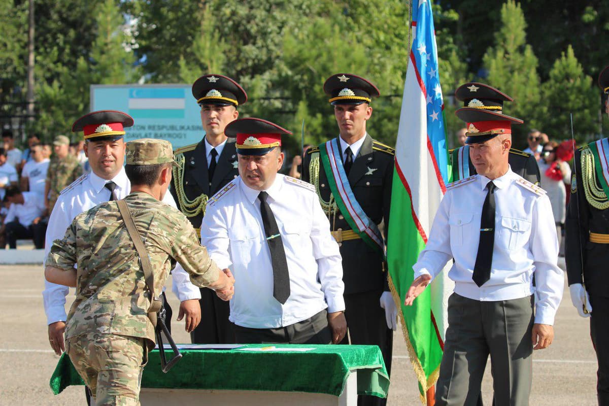 Harbiy o‘quv fakultetlari kursantlari qasamyod qabul qildi