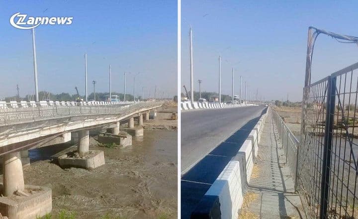 Samarqand viloyatida Qoradaryo uzra o‘tuvchi muhim transport ko‘prigi cho‘kdi
