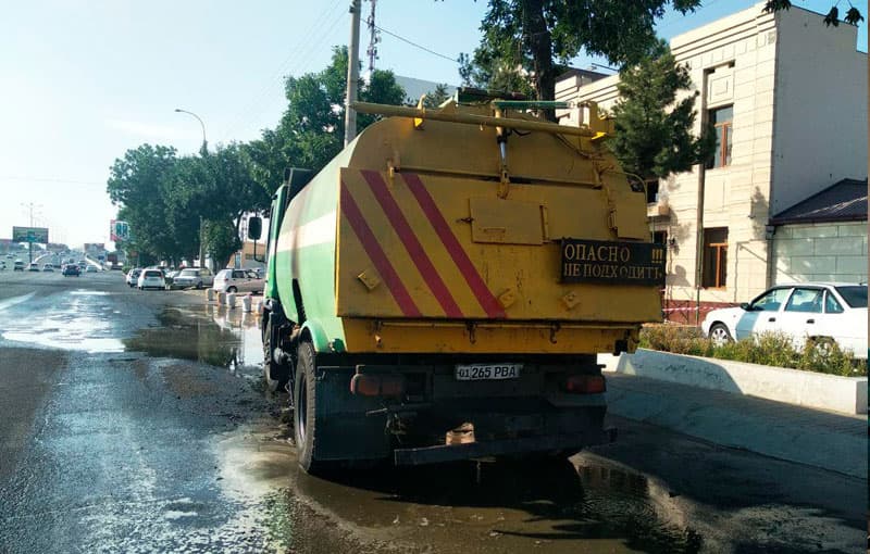 Toshkentda «Maxsustrans»ga tegishli mashina yonib ketgani inkor etildi