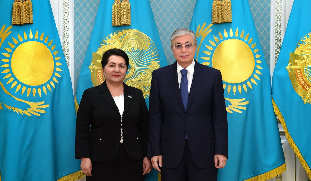 Tanzila Norboyeva Qozog‘iston prezidenti bilan uchrashdi