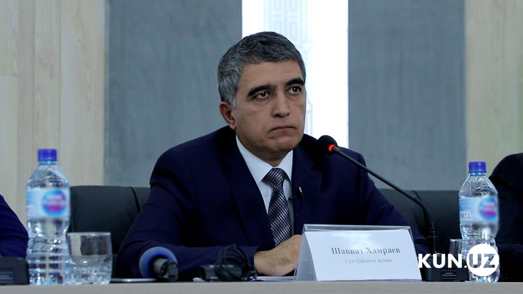 Suv xo‘jaligi vaziri: «2030 yilga qadar 50 foiz maydonlarda tomchilatib sug‘orishga o‘tamiz»