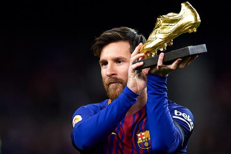 Messi «Oltin butsa» uchun kurashda peshqadamlik qilmoqda