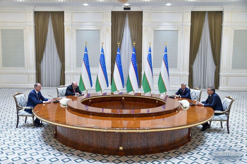 Prezident Rossiya Federatsiyasi Xavfsizlik kengashi kotibini qabul qildi