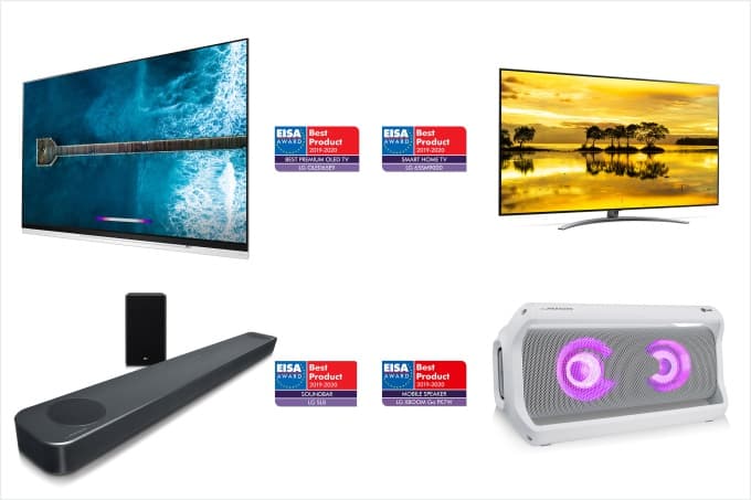 Новейшие телевизоры и аудиосистемы LG с интеллектуальными возможностями удостоены высших наград на ежегодной церемонии EISA