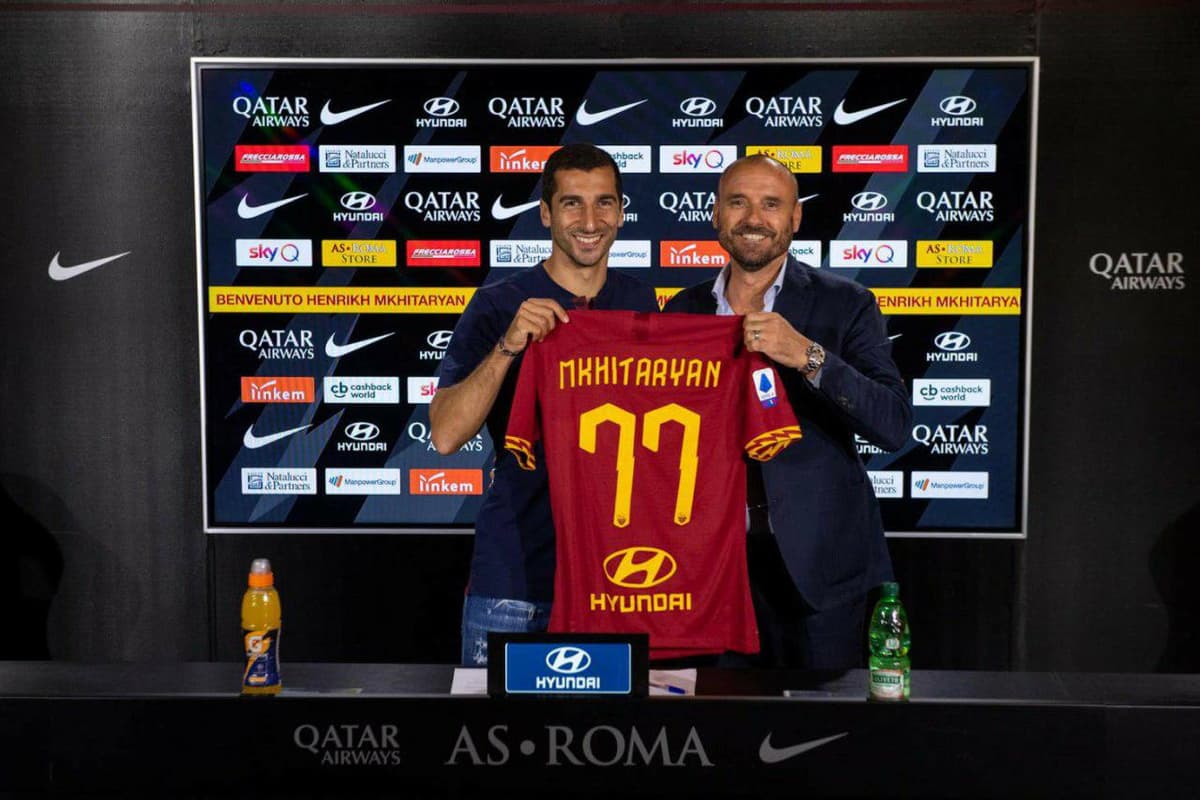 Mxitaryan «Roma»ga o‘tdi