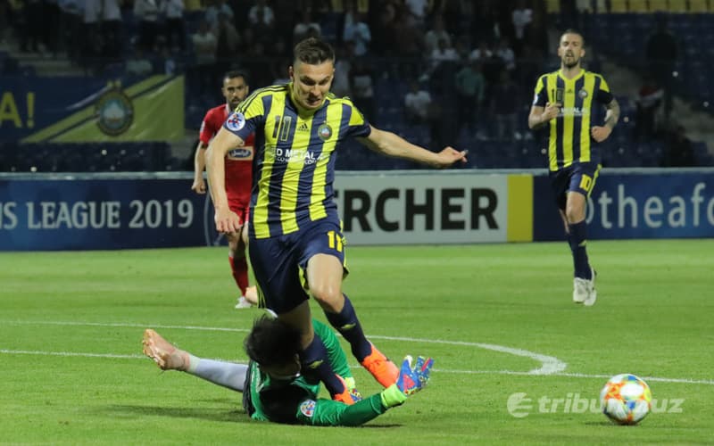 OChL. «Paxtakor» Igor Sergeyevning goli evaziga «Persepolis»ni yengib, guruh yetakchisiga aylandi
