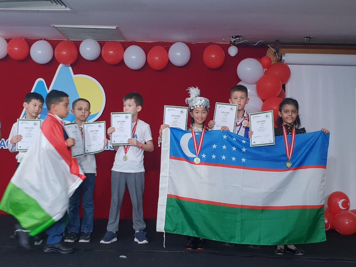 O‘zbekistonlik o‘quvchilar Turkiyadagi xalqaro olimpiadada 27ta medal va 2ta kubokni qo‘lga kiritdi