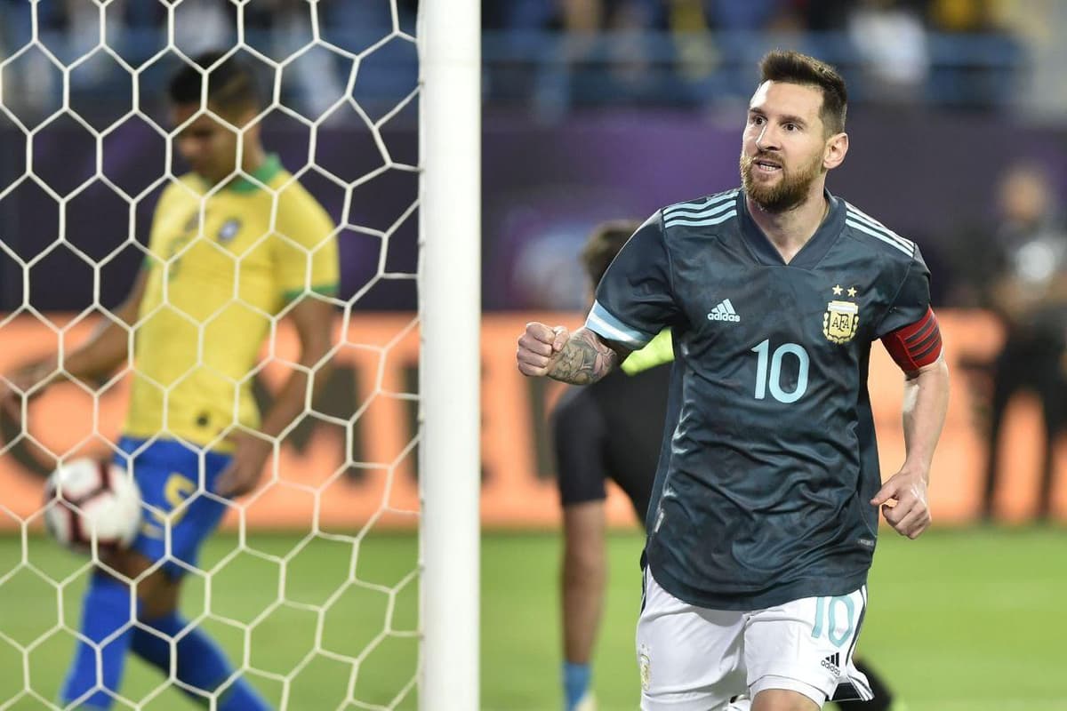 O‘rtoqlik o‘yini. Messi Argentinaga Braziliya ustidan g‘alaba keltirdi