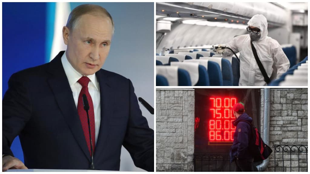 Kursi o‘ynayotgan rubl, Italiyada to‘liq karantin, umrbod prezidentlikni ko‘zlayotgan Putin va kunning boshqa xabarlari
