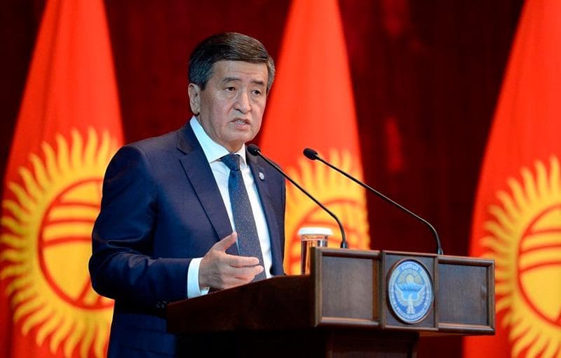 Sooronbay Jeenbekov ikkinchi prezidentlik muddatidan bosh tortdi