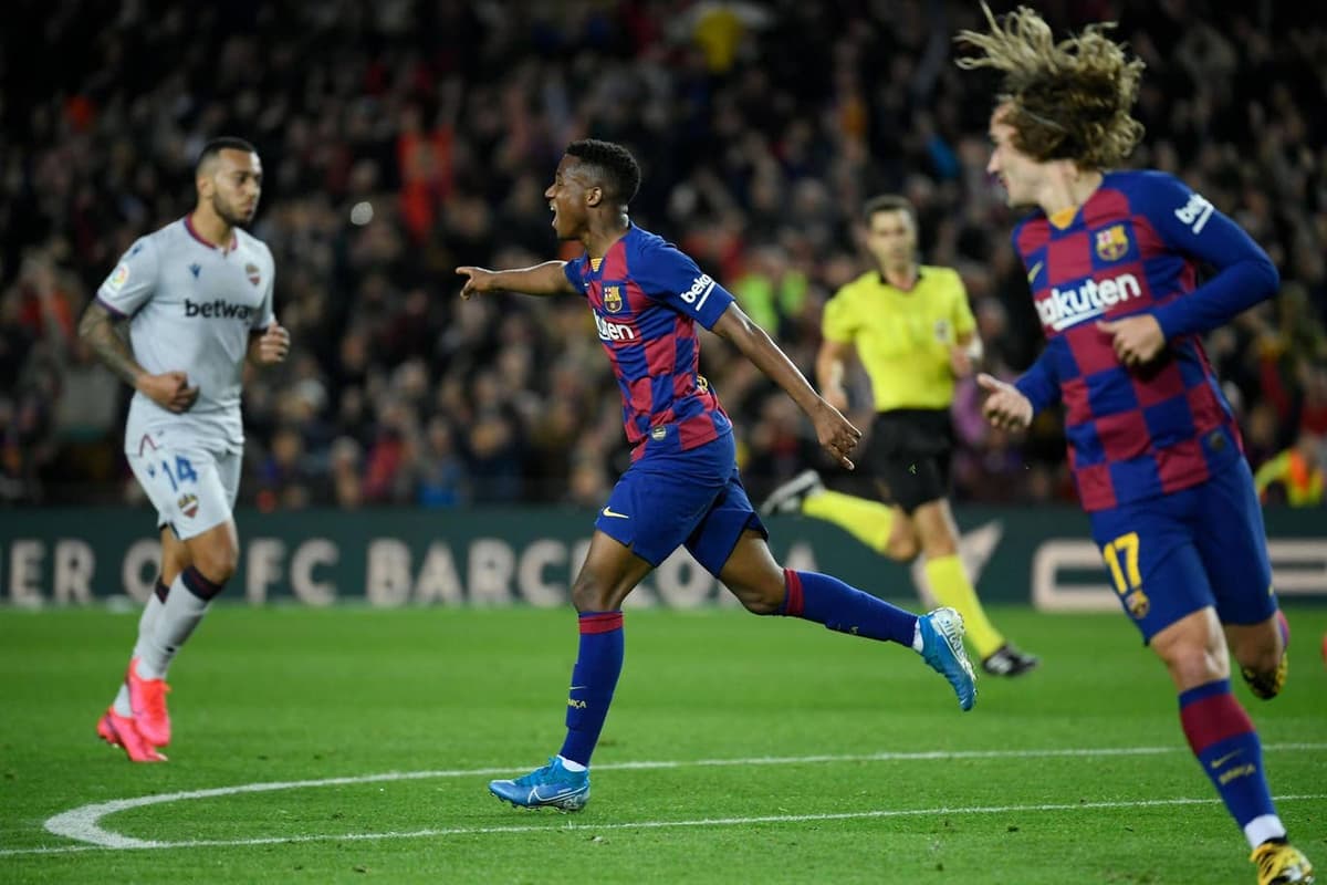 La Liga. Fatining 100 soniya ichida qayd etgan dubli «Barselona»ga g‘alaba keltirdi
