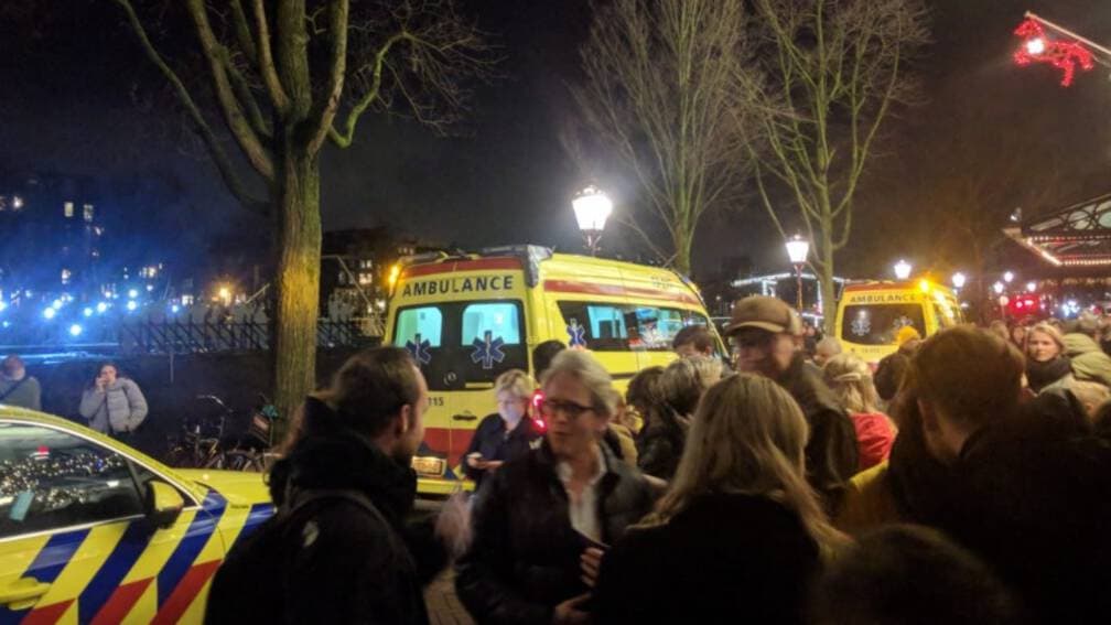 Amsterdamda o‘zbekistonlik akrobatlar 10 metr balandlikdan tushib ketdi