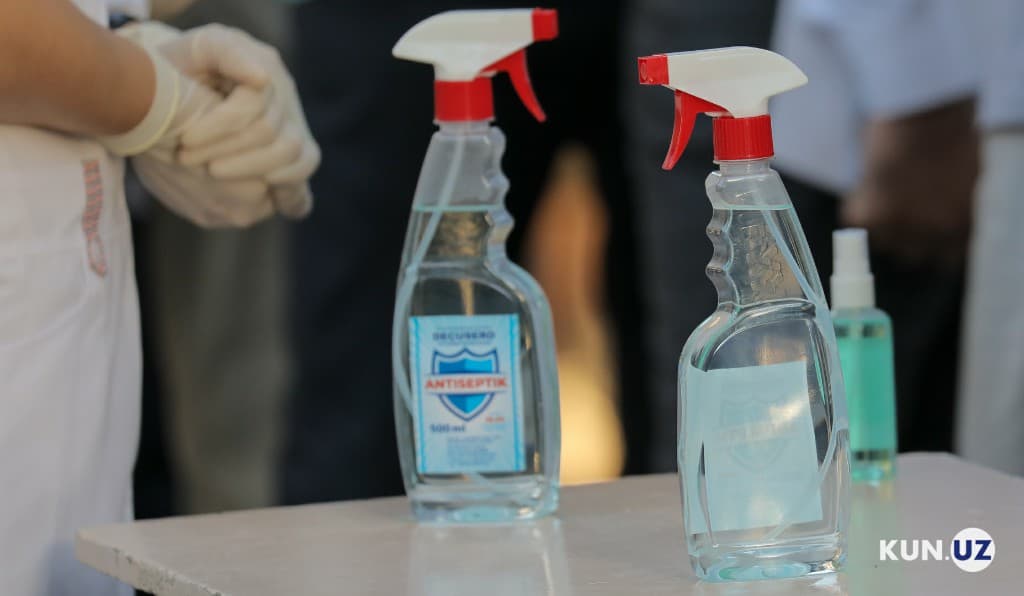 Dezinfeksiya tunnellari o‘rniga sanitayzer-dispenser qurilmalari o‘rnatiladi