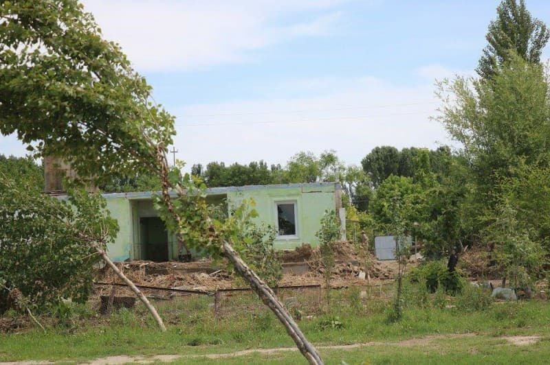 Foto: Sirdaryodagi toshqindan birinchilardan bo‘lib zarar ko‘rgan «Do‘stlik» mahallasi