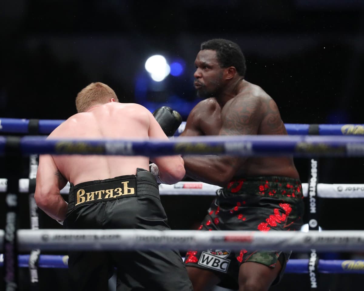 Povetkin Uaytni nokautga uchratdi. U endi Tayson Fyuri bilan jang qilishi mumkin