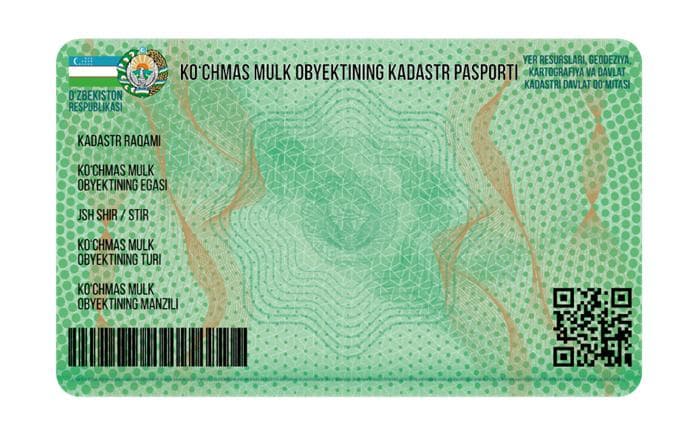 «Davyergeodezkadastr» yangi namunadagi kadastr pasportining afzalliklarini ma'lum qildi