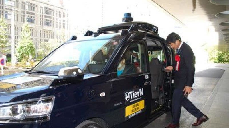 Tokiodo 5G texnologiyaga ega haydovchisiz taksi sinovdan o‘tkazildi