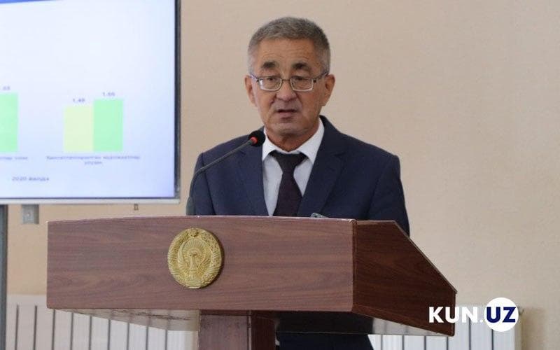 Tomdi tumani hokimi xalqdan uzr so‘radi va yo‘l qo‘yilgan kamchiliklar yuzasidan aholiga murojaat qildi