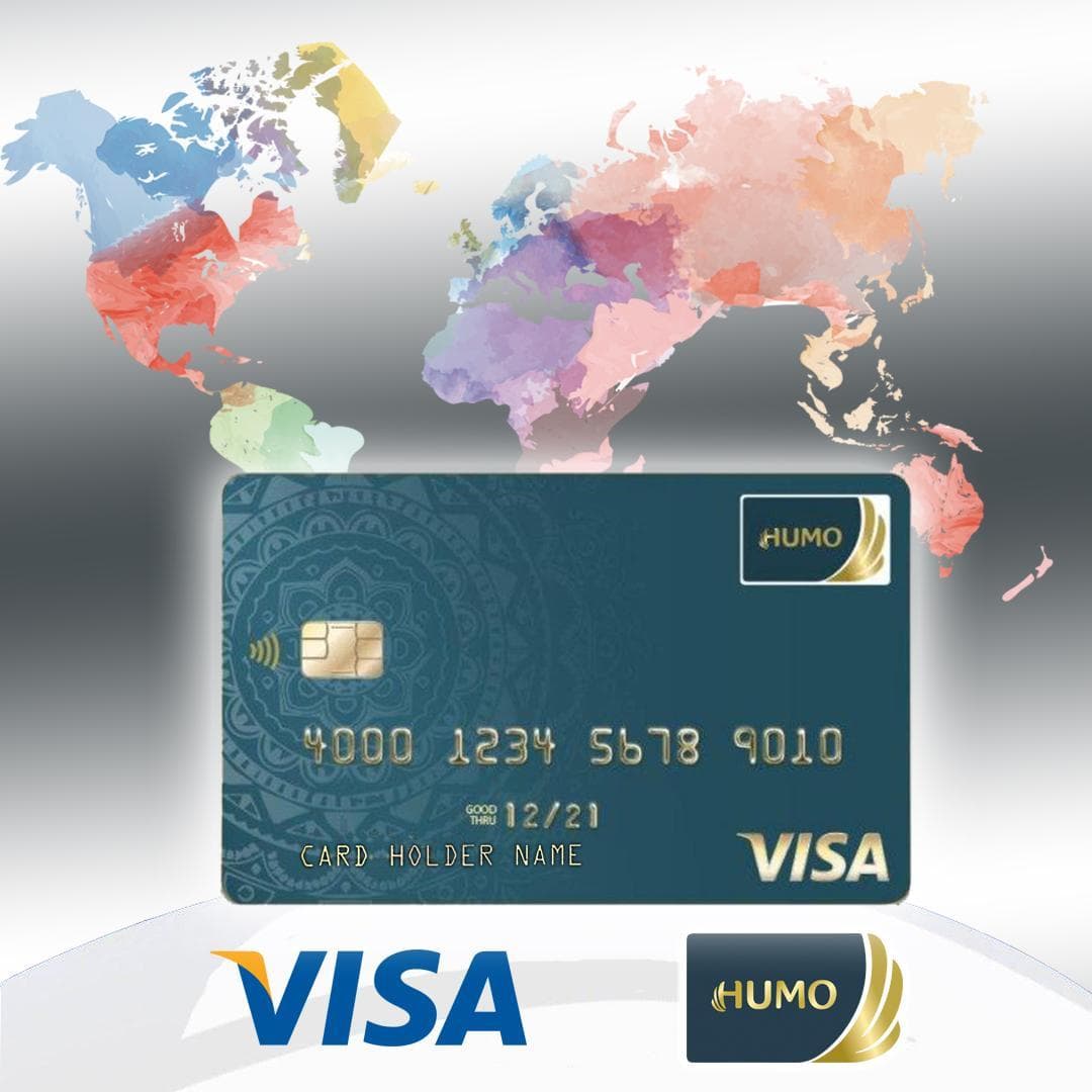 Humo Visa xalqaro to‘lov tizimi bilan kobeyjing kartalarini chiqaradi