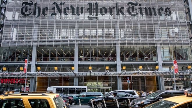 New York Times «Putin rejimini fosh qilgani uchun» Pulitser mukofoti bilan taqdirlandi
