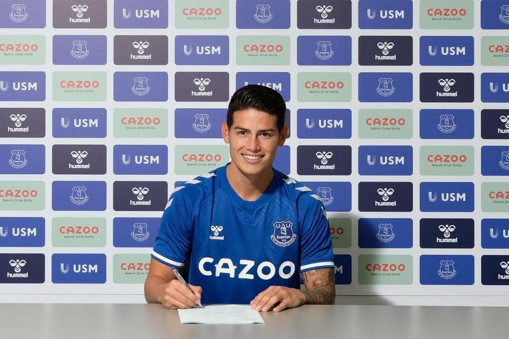 Xames Rodriges «Everton» bilan shartnoma imzoladi