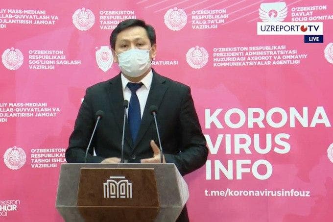 Koronavirusni epidemiya deb e'lon qilish uchun aholining 1 foizidan ortig‘i kasallangan bo‘lishi kerak - Almatov