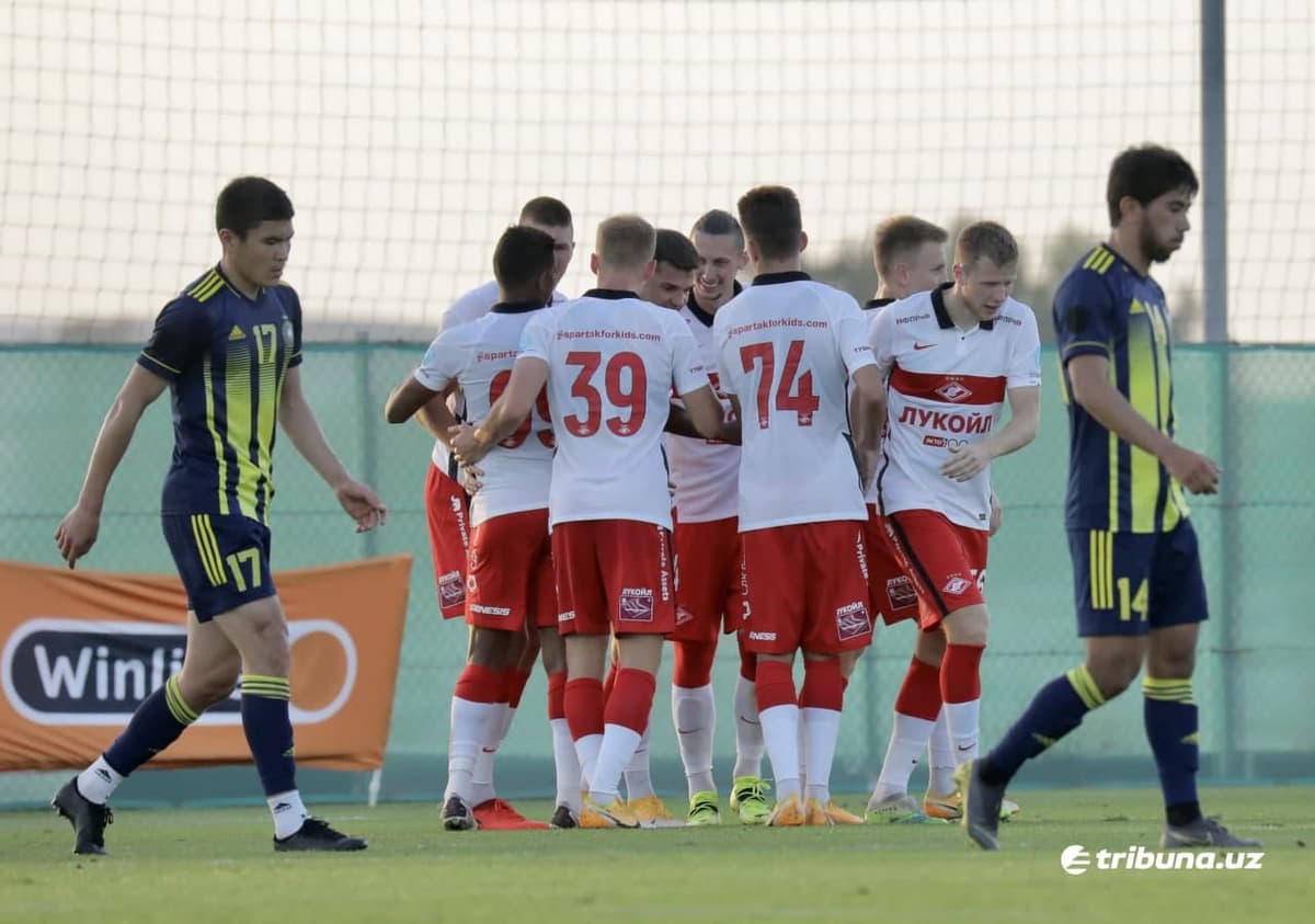 O‘rtoqlik uchrashuvi. «Paxtakor» «Spartak» bilan o‘yinda alamli mag‘lubiyatga uchradi