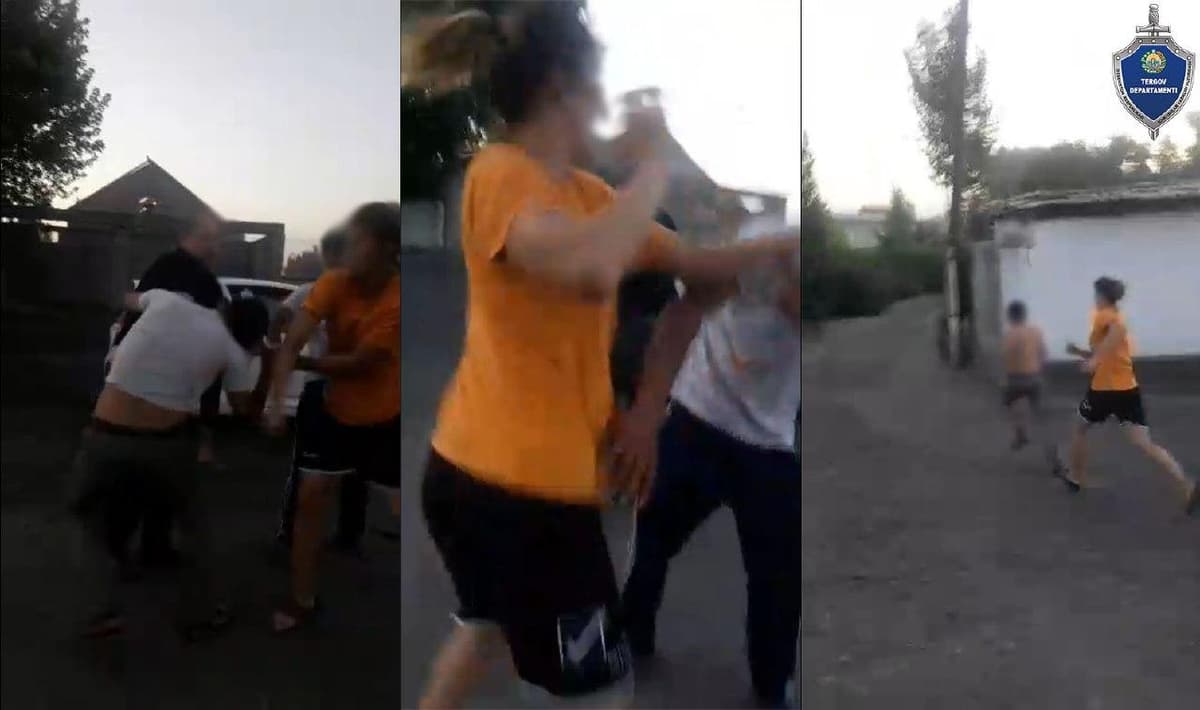 Namanganda 23 yoshli qiz ikki nafar erkakni do‘pposladi. Holat bo‘yicha jinoyat ishi qo‘zg‘atildi
