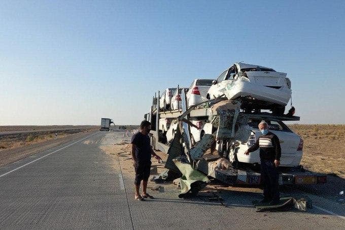 «UzAuto Motors» yo‘l-transport hodisasiga uchragan mashinalar bo‘yicha ma'lumot berdi